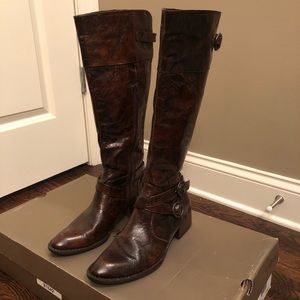 Born Lira Brushed Tan Boots